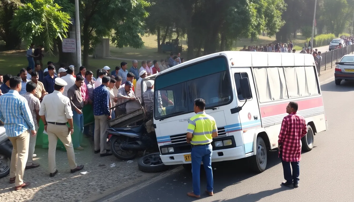 Accident on Dahod-Indore Highway Injures 12 People