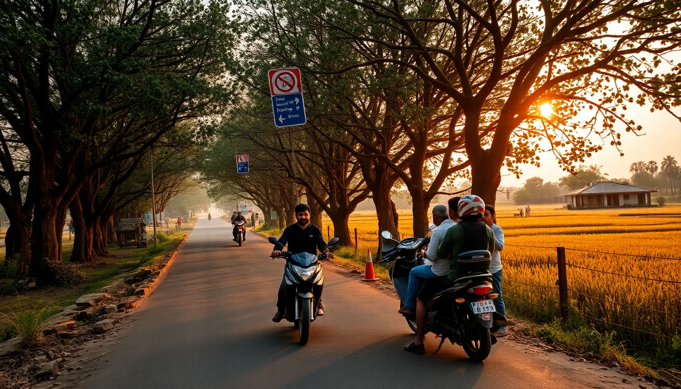 Accident Risk from Wild Acacia Trees on Tharad's Vav-Idhata Road