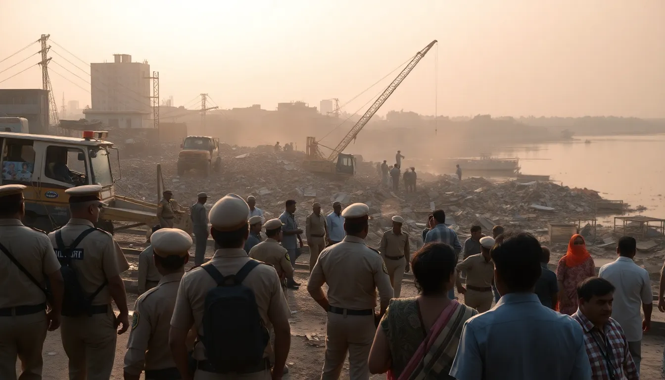 Ahmedabad Begins Second Phase of Demolition at Chandola Lake