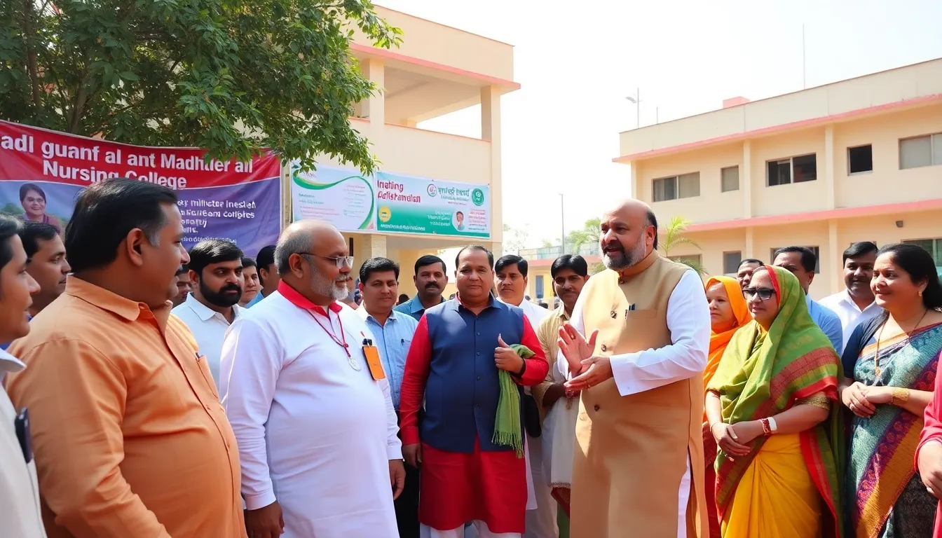 Amit Shah Inaugurates Nursing College in Gozariya, Gujarat