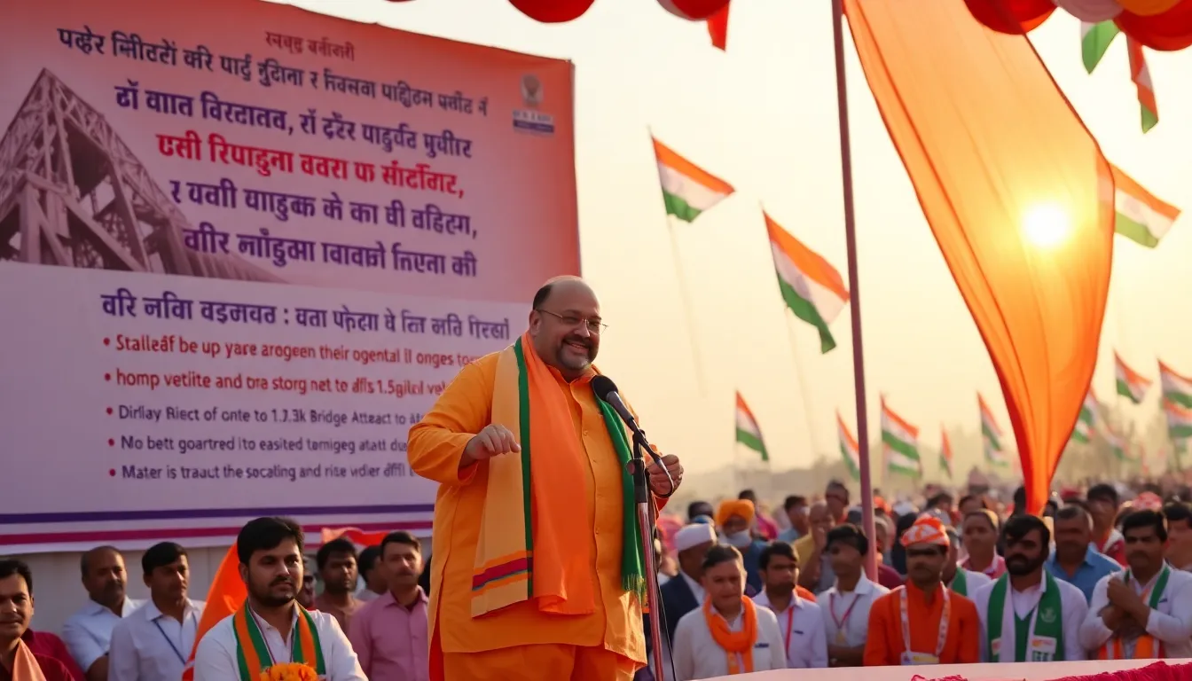 Amit Shah Launches Development Projects in Ahmedabad