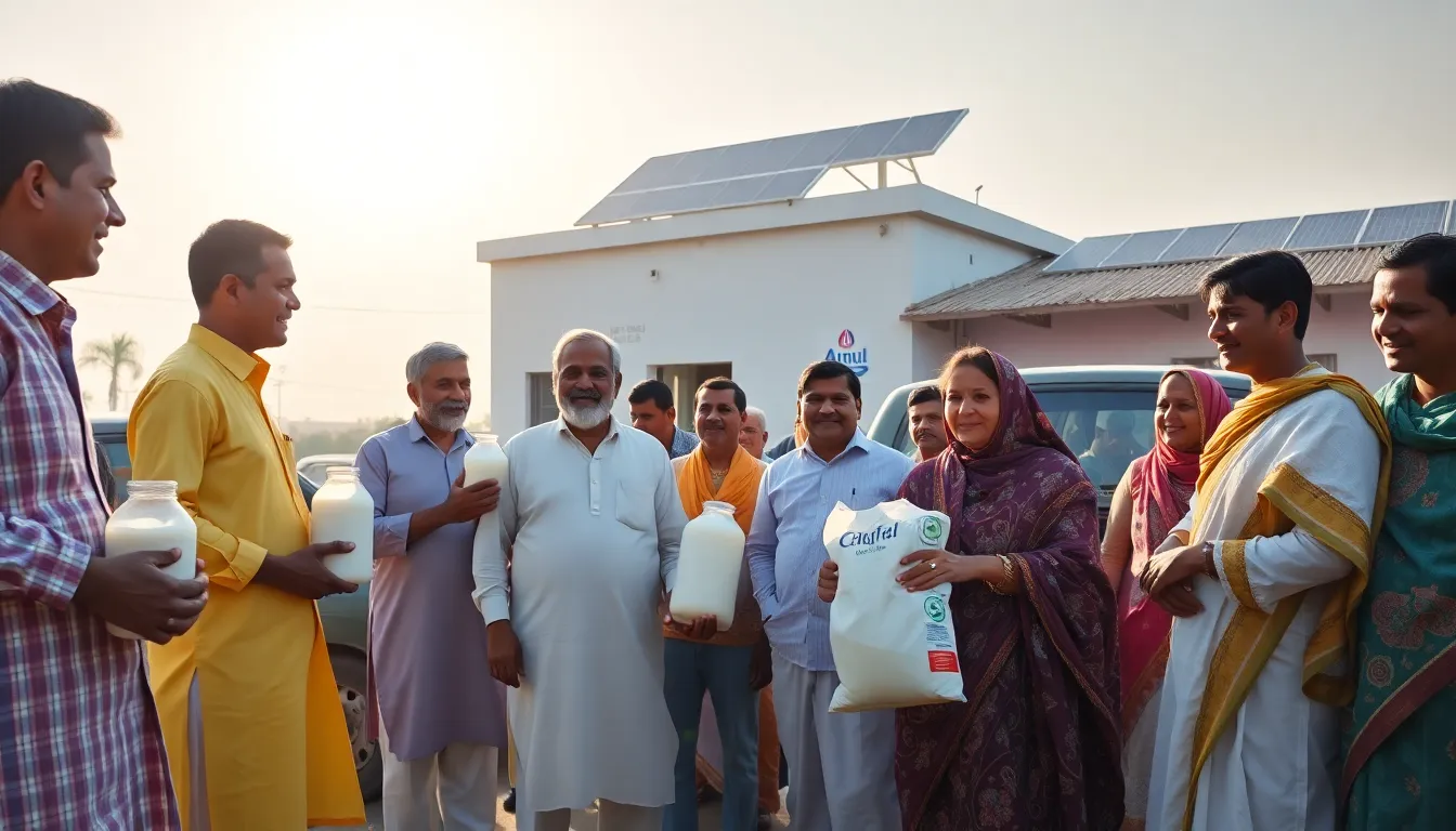 Amul Dairy Increases Milk Prices for Farmers in Anand
