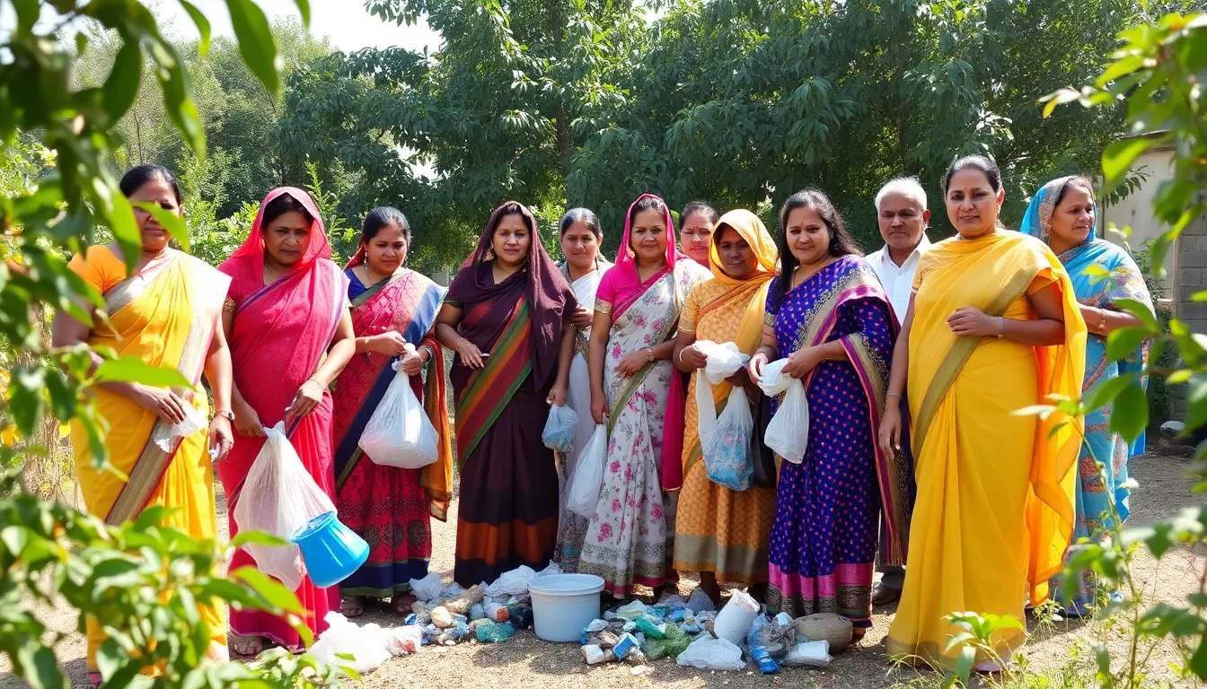 Anganwadi Workers Promote Plastic-Free Environment in Bavla and Viramgam