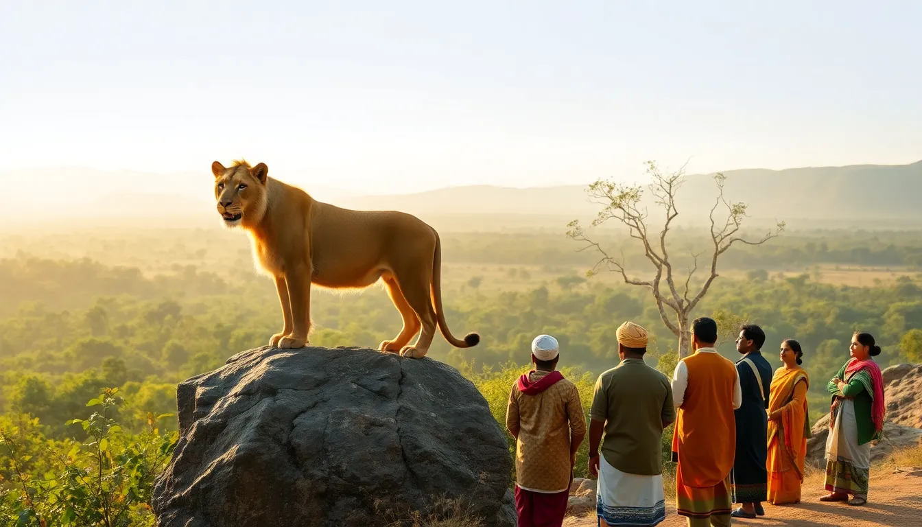 Asiatic Lion Population in Gujarat Surges to 891