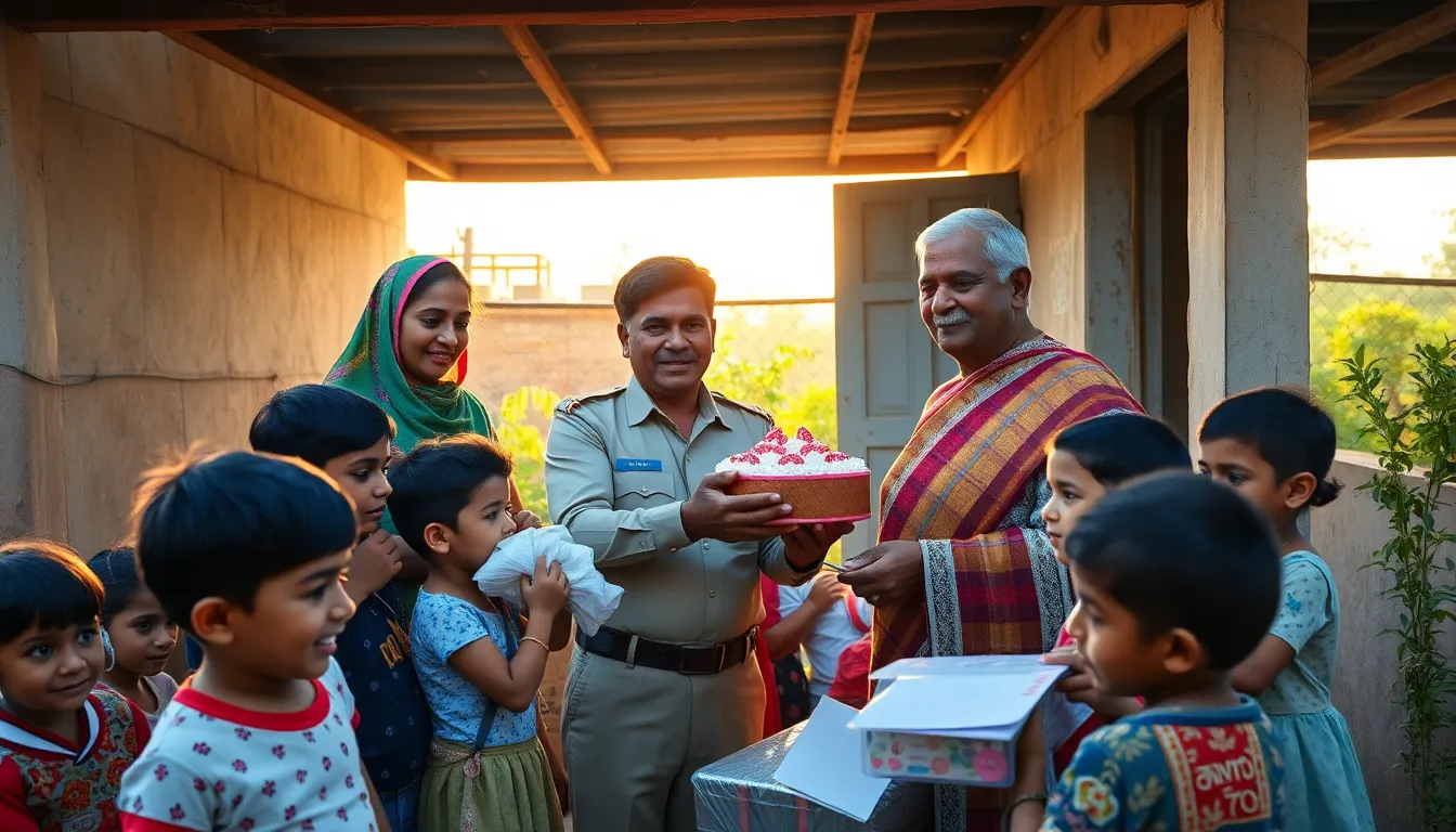 Banaskantha SP Celebrates Birthday and Wedding Anniversary with Kindness
