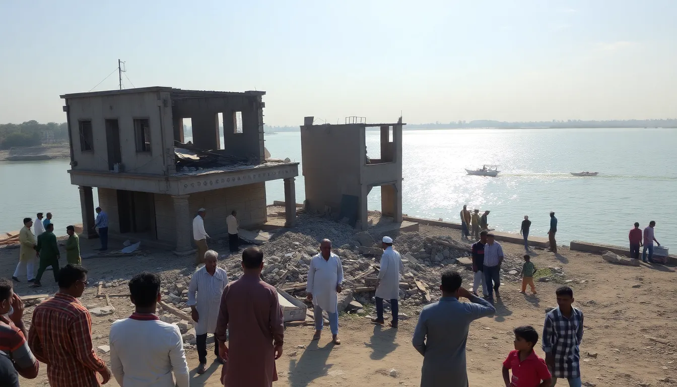 Chandola Lake in Ahmedabad Cleared of Illegal Structures