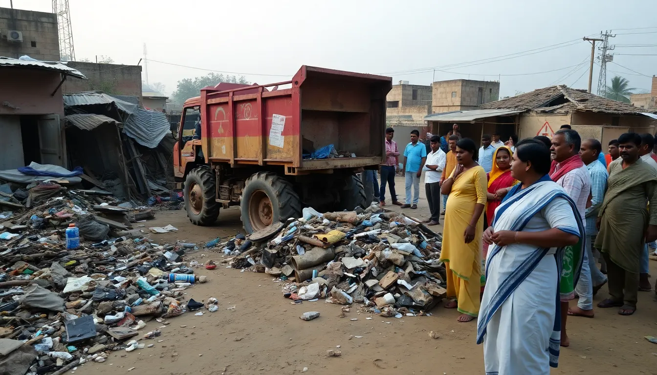 Cleanliness Issues in Vejalpur Village Panchayat