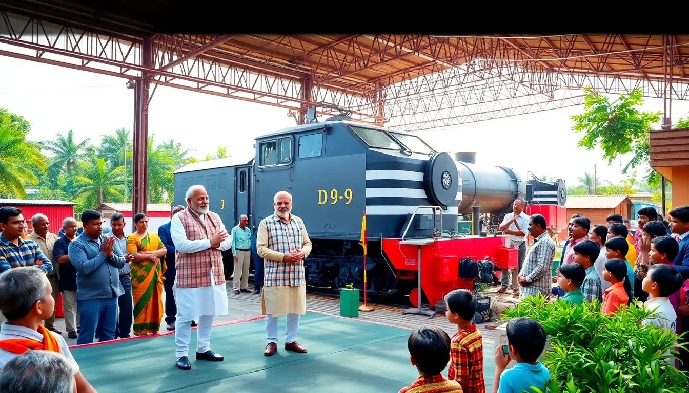 Dahod Celebrates Launch of Modern Electric Locomotive Engine by PM Modi