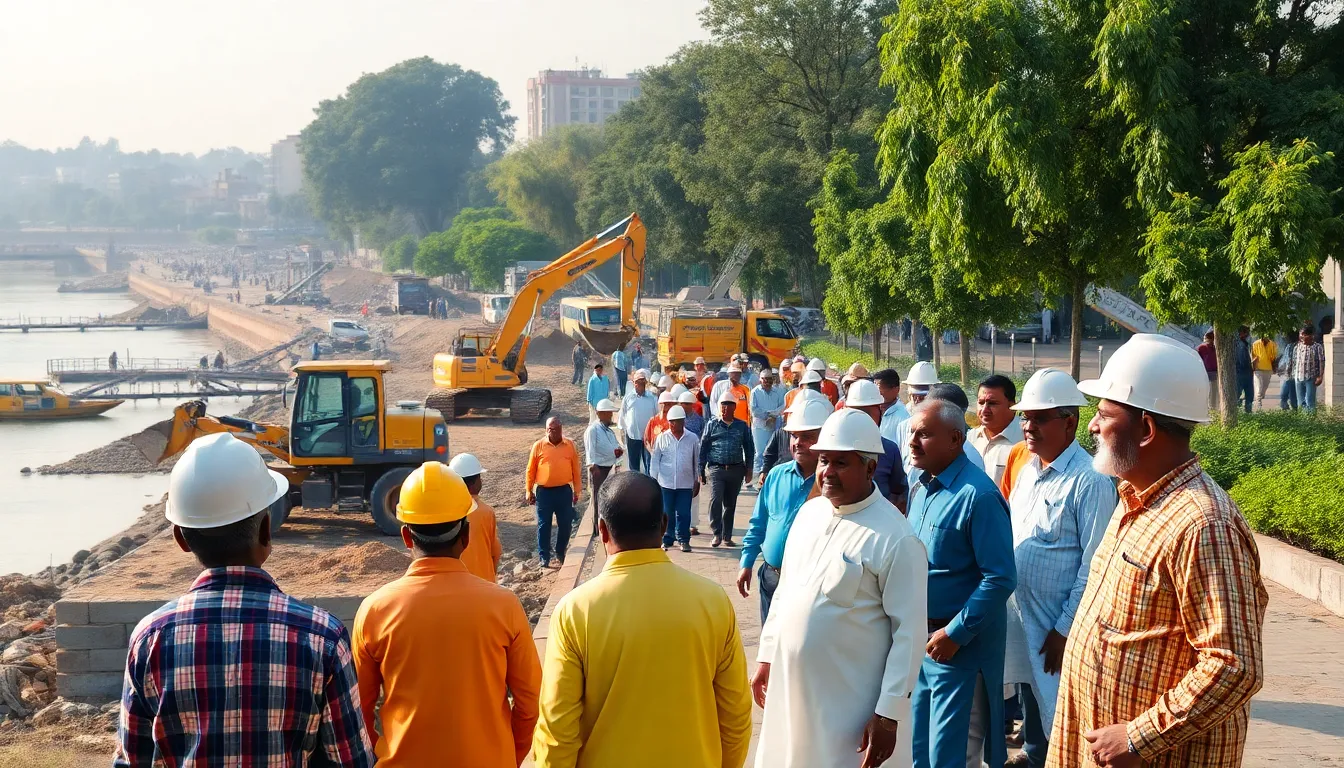 Development of Sabarmati Riverfront Phase-3 Begins with Dubai Company Investment