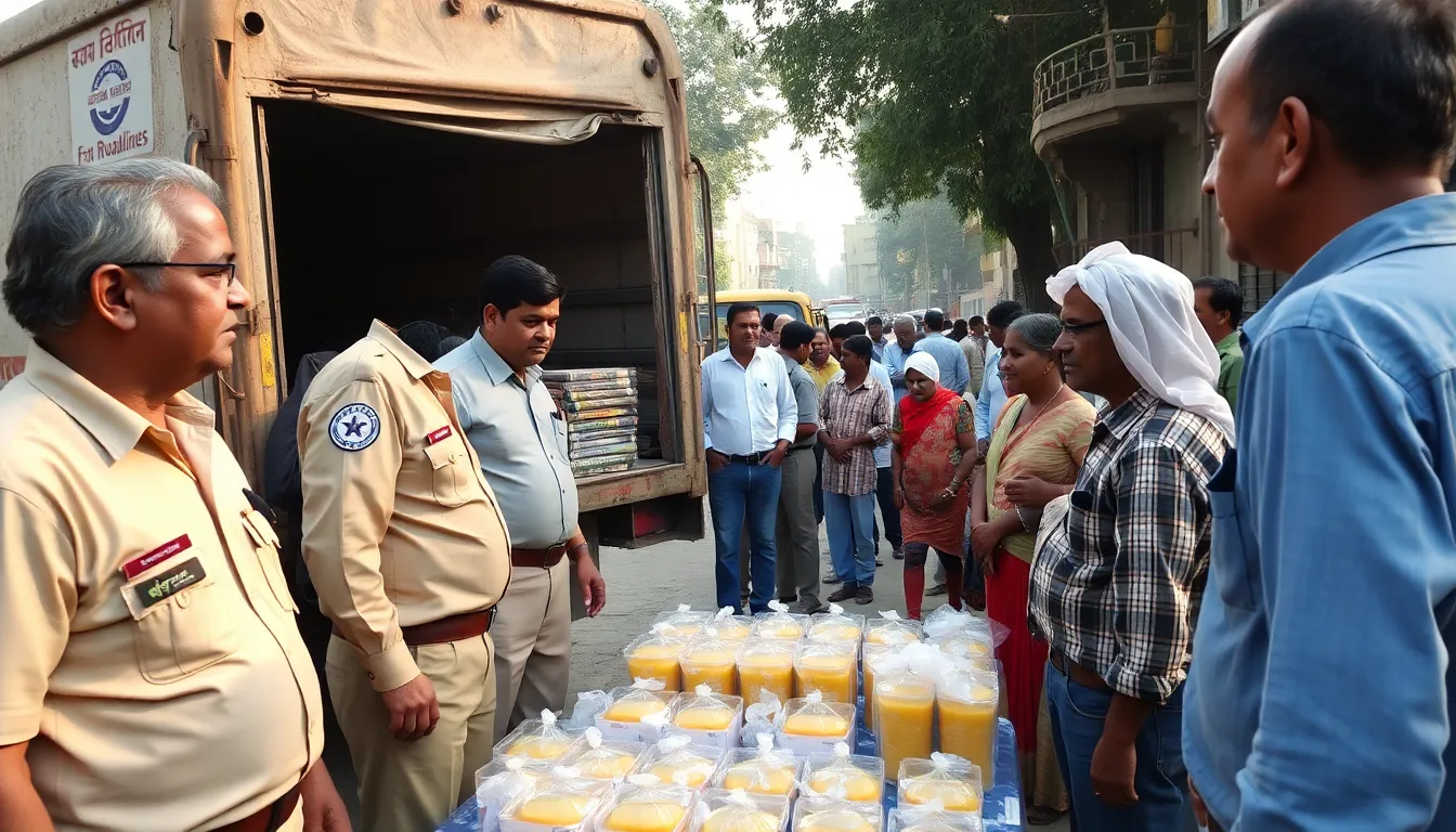 Food and Drug Administration Seizes 405 kg of Suspicious Ghee in Gujarat