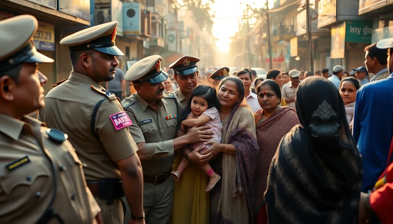Four-Year-Old Girl Rescued After Kidnapping in Ahmedabad