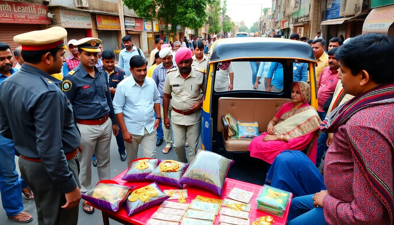 Gang of Thieves Busted for Stealing from Auto Rickshaw Passengers in Patan