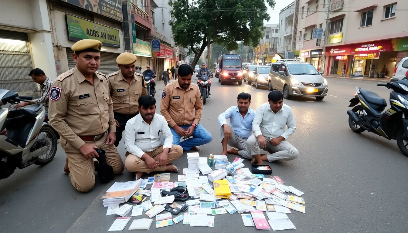 Gang Supplying Bank Kits for Cyber Fraud Busted in Ahmedabad