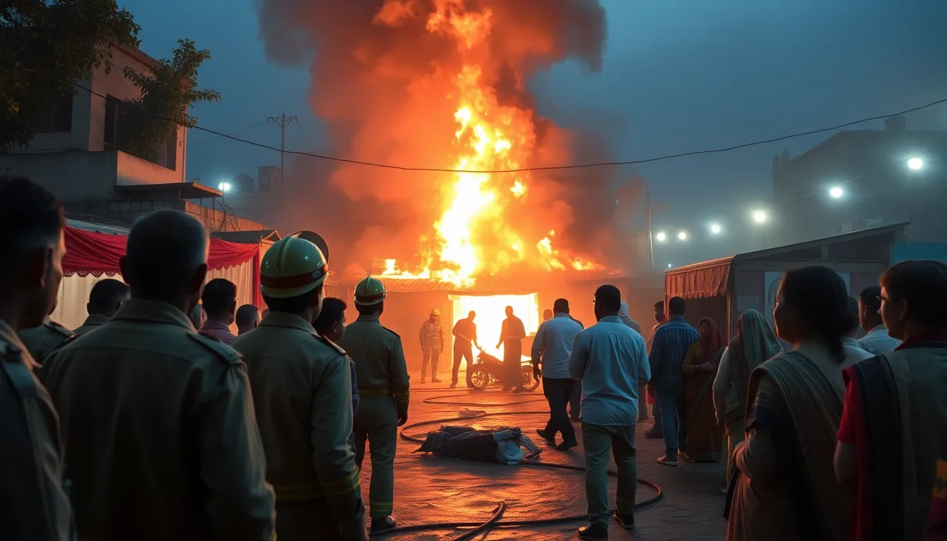 Gas Cylinder Leak Averts Major Disaster at Wedding Hall in Deesa