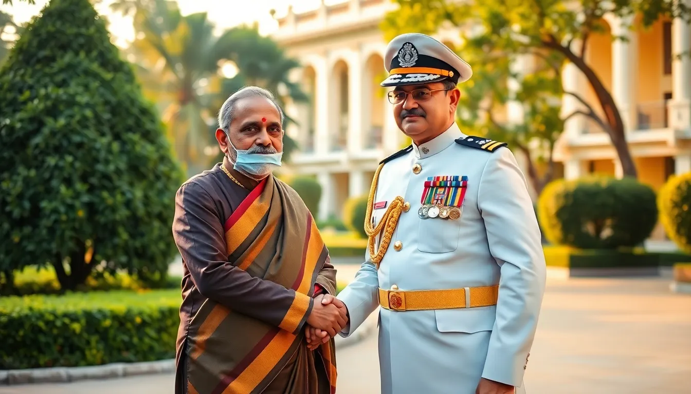 Governor Congratulates New Air Marshal Nagesh Kapoor