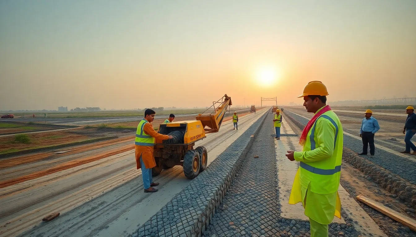 Gujarat's Patel Infrastructure Sets World Record for Road Construction