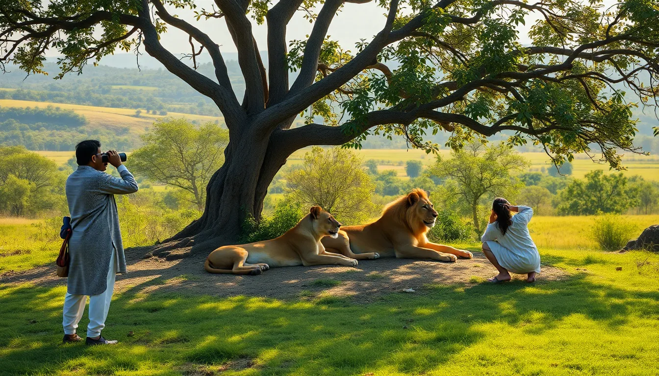 Increase in Lion Population in Gujarat: Census Revealed