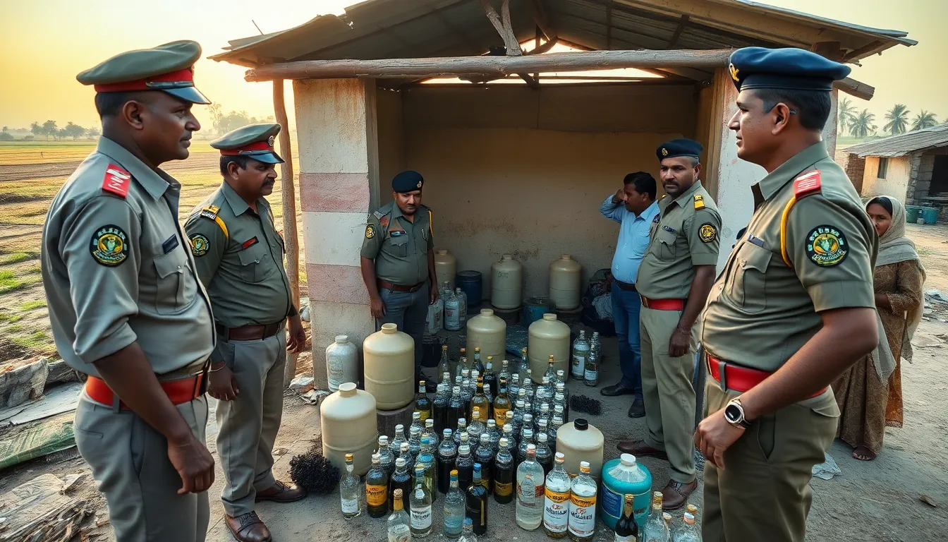 Jamnagar Police Uncovers Fake Liquor Factory, Three Arrested