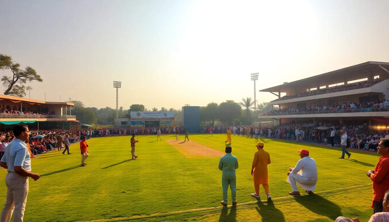 Kheda Parliamentary Division Hosts Premier League Cricket Tournament
