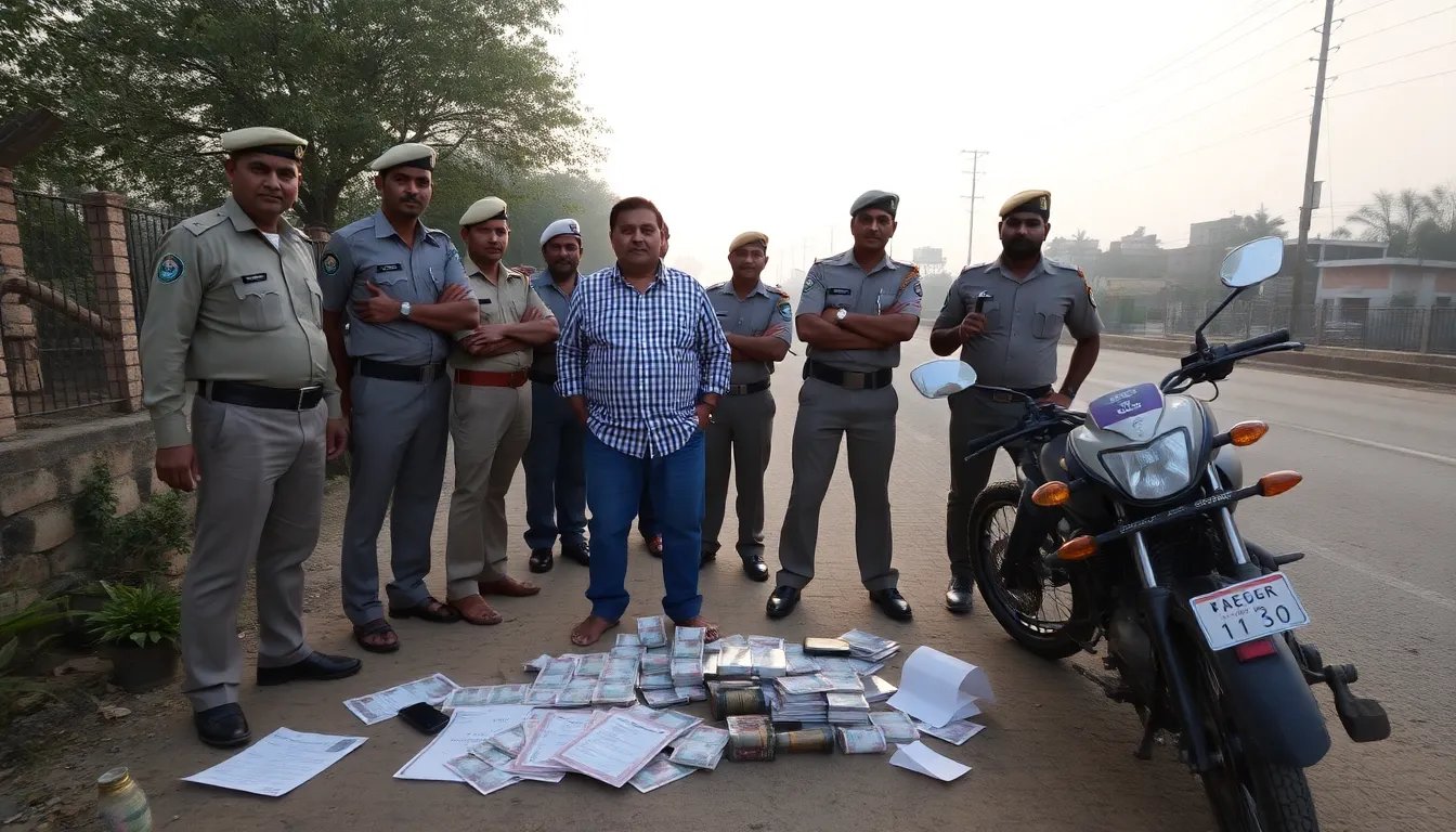 Man Arrested with 361 Fake ₹500 Notes in Panchmahal