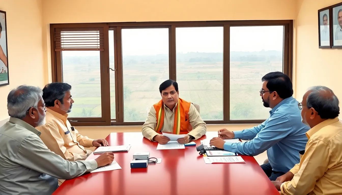 Mehsana District Pre-Monsoon Meeting Focuses on Safety Measures
