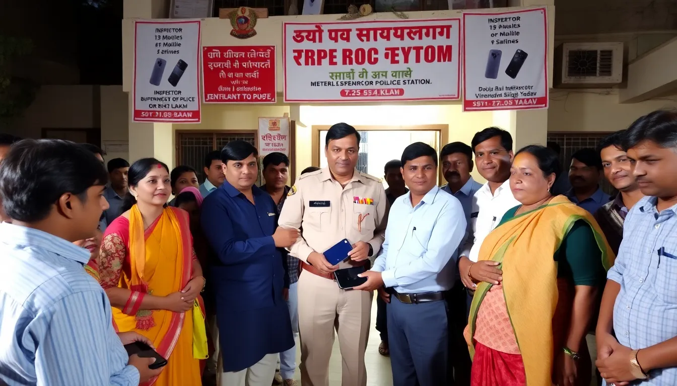Mehsana Police Return 13 Mobile Phones Worth ₹7.25 Lakh to Owners