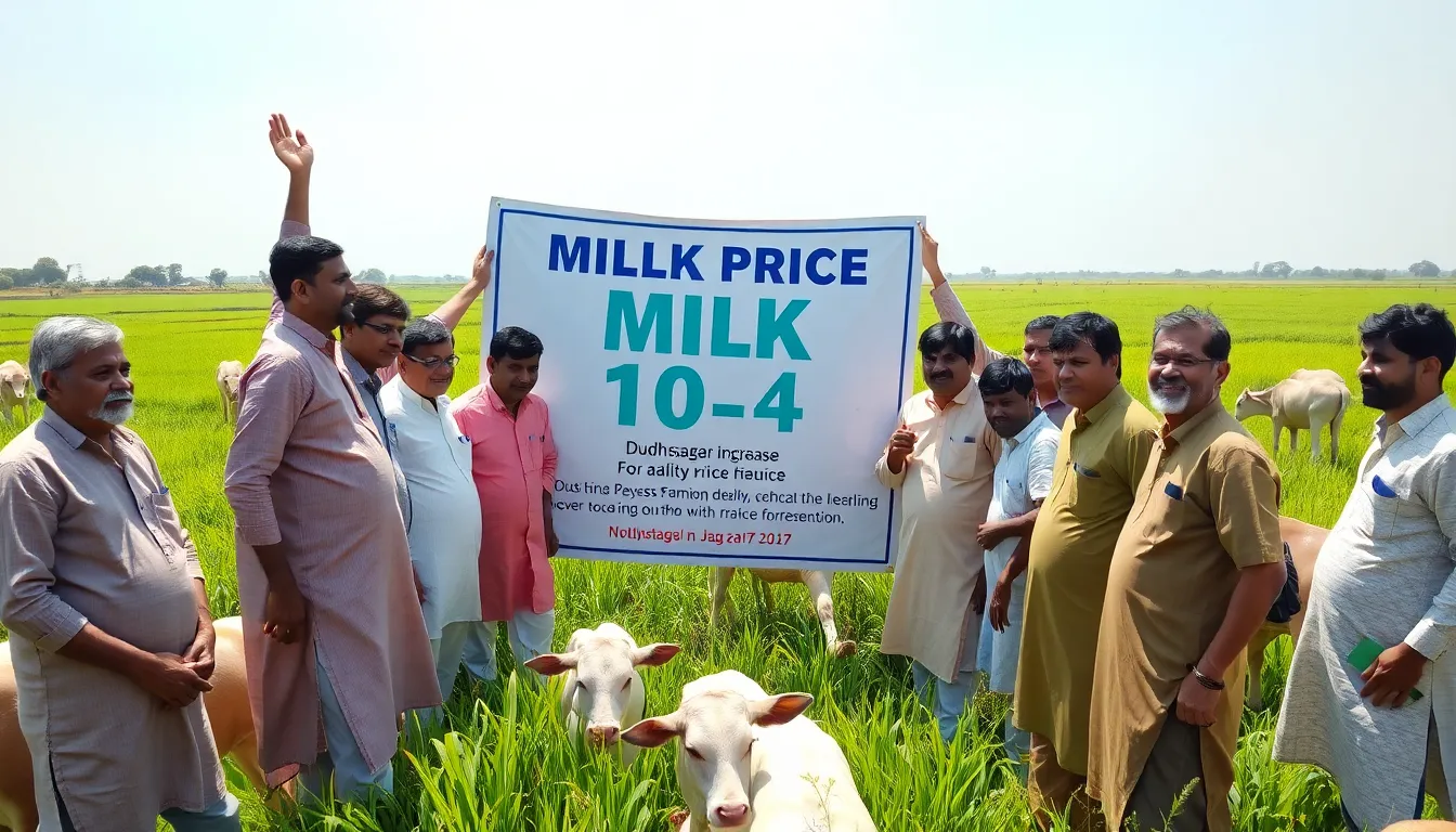 Milk Price Increase Benefits Livestock Farmers in Gujarat