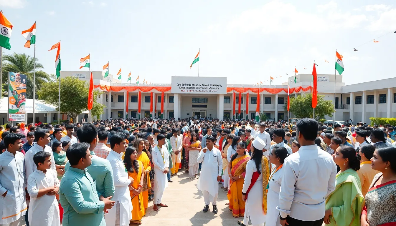 National Student Oath Ceremony at Dr. Babasaheb Ambedkar Open University