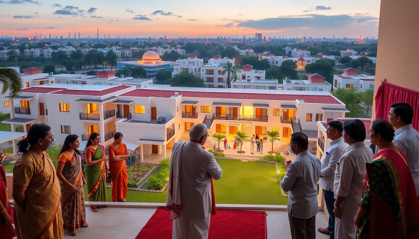 New Residential Complex ‘Aishwaryam’ Inaugurated for Raj Bhavan Employees in Gandhinagar