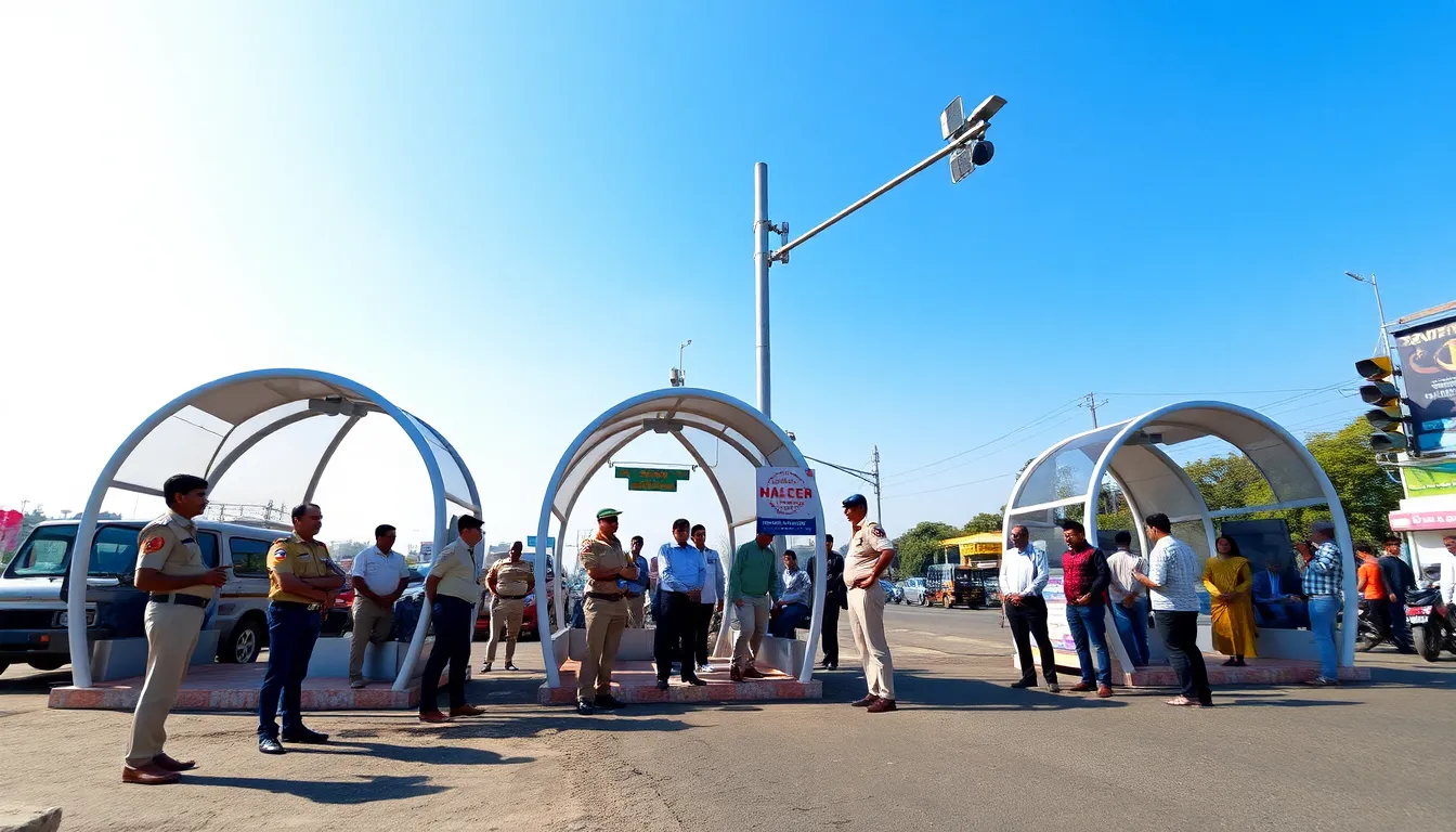 New Traffic Domes Improve Safety in Patan