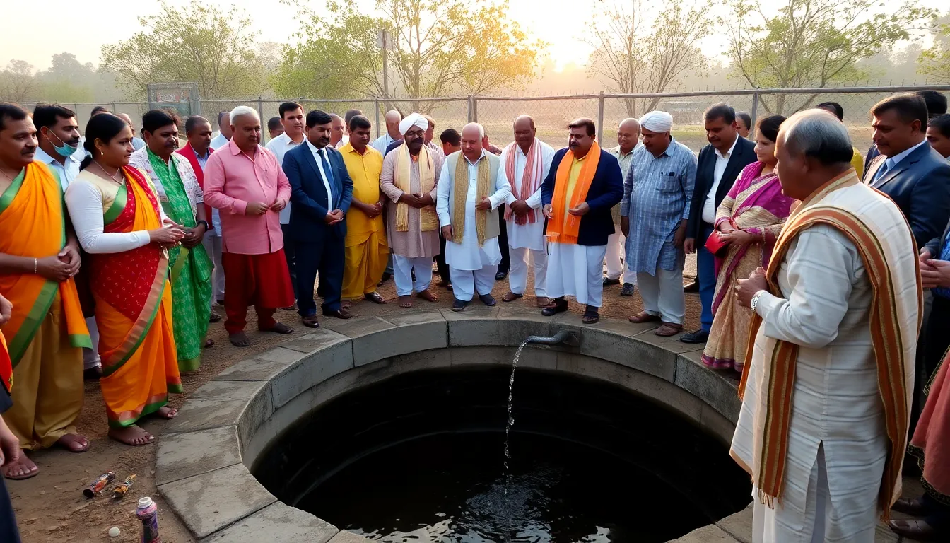 New Water Harvesting Structure Launched in Jhagadia
