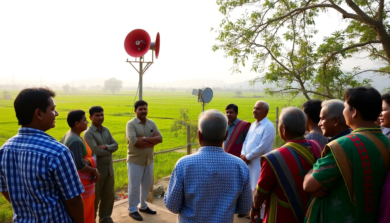 Patan District's Border Villages Equipped with Siren Alert System