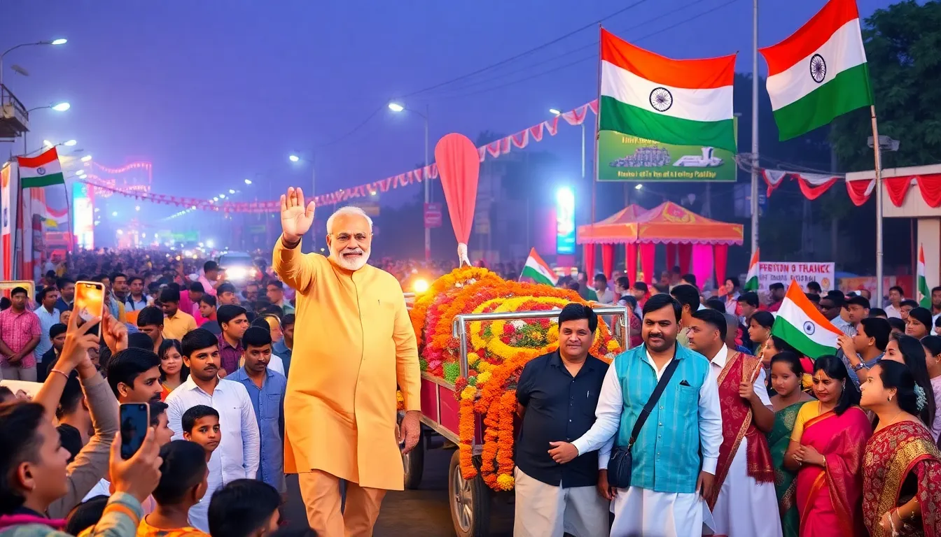 PM Modi's Grand Roadshow in Ahmedabad Celebrates Operation Sindoor