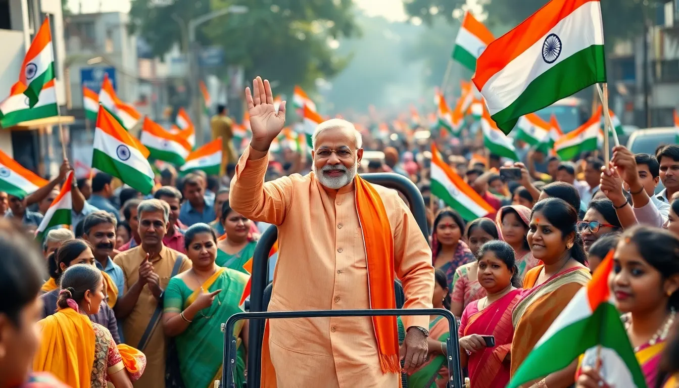PM Modi's Grand Roadshow in Vadodara After Operation Sindoor