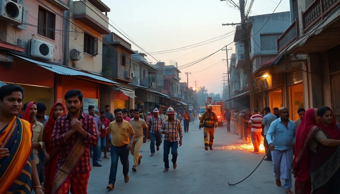 Power Cable Break Causes Scare in Amirgarh