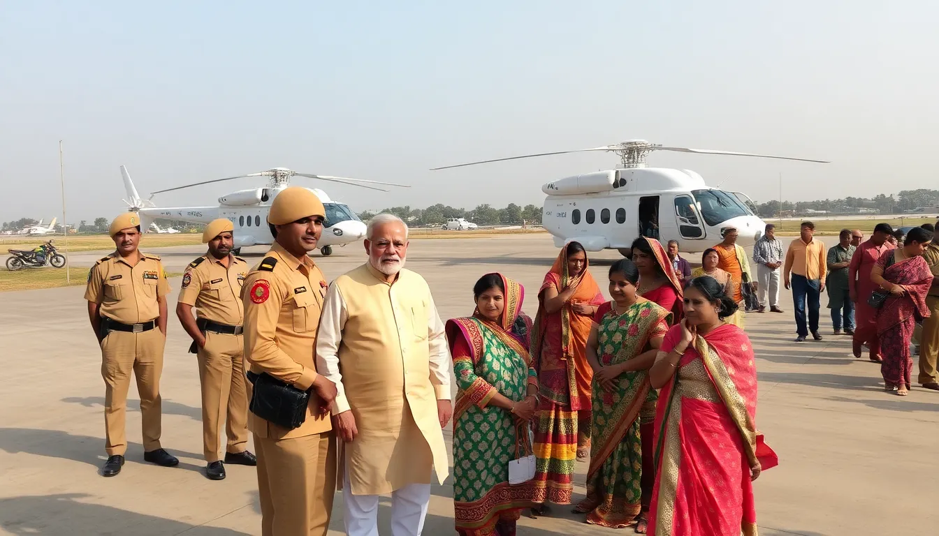 Preparations Underway for PM Modi's Visit to Dahod
