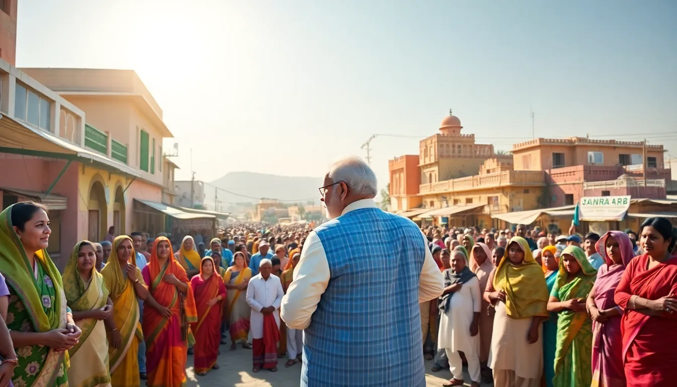 Prime Minister Modi Unveils Development Projects Worth ₹53,000 Crores in Bhuj