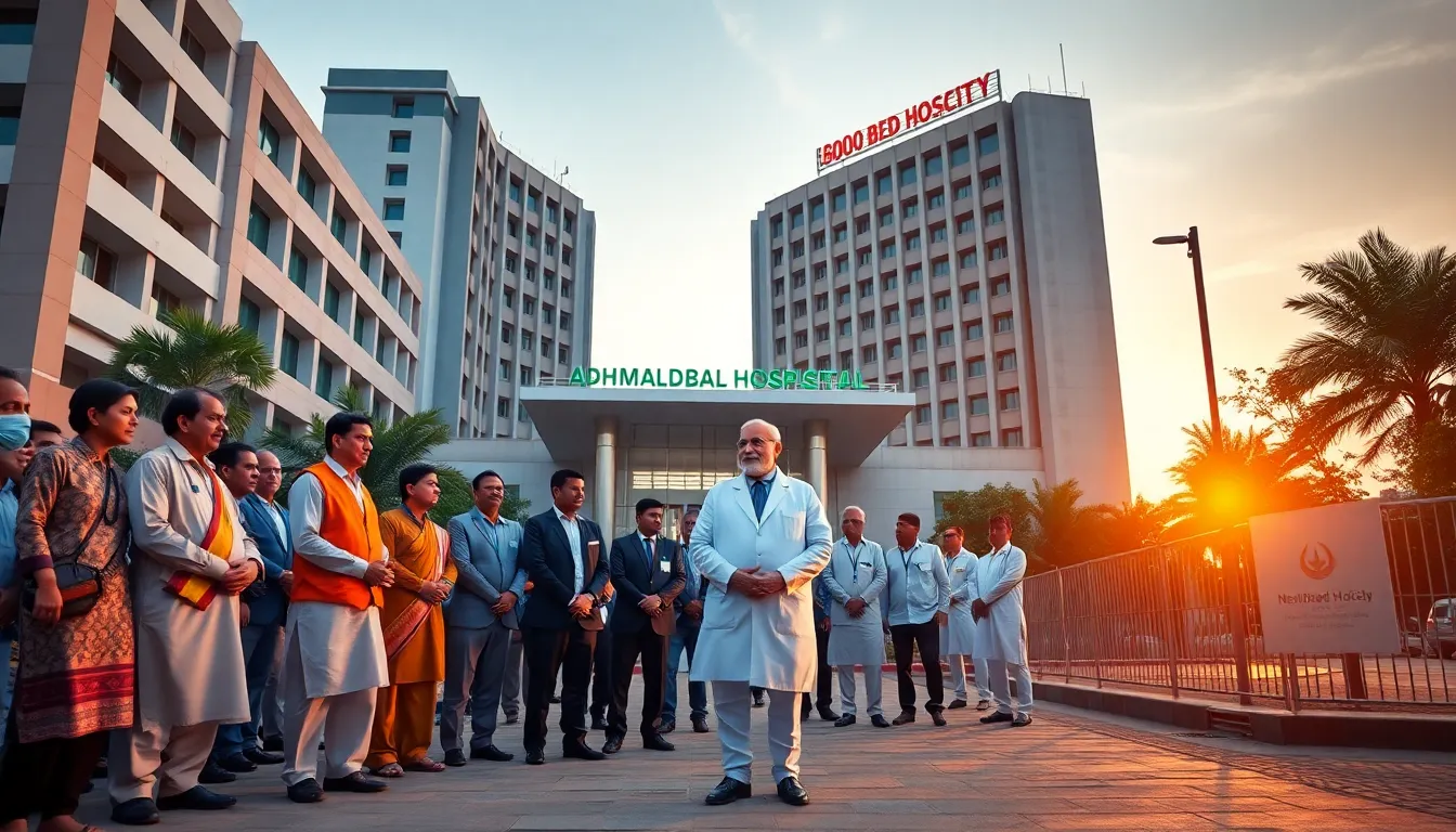 Prime Minister to Inaugurate New 1800-Bed Hospital in Ahmedabad