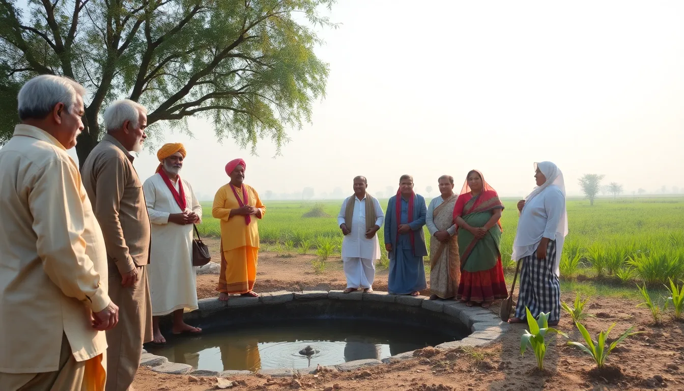 Retired Employees Join Water Conservation Efforts in Vadgam Taluka