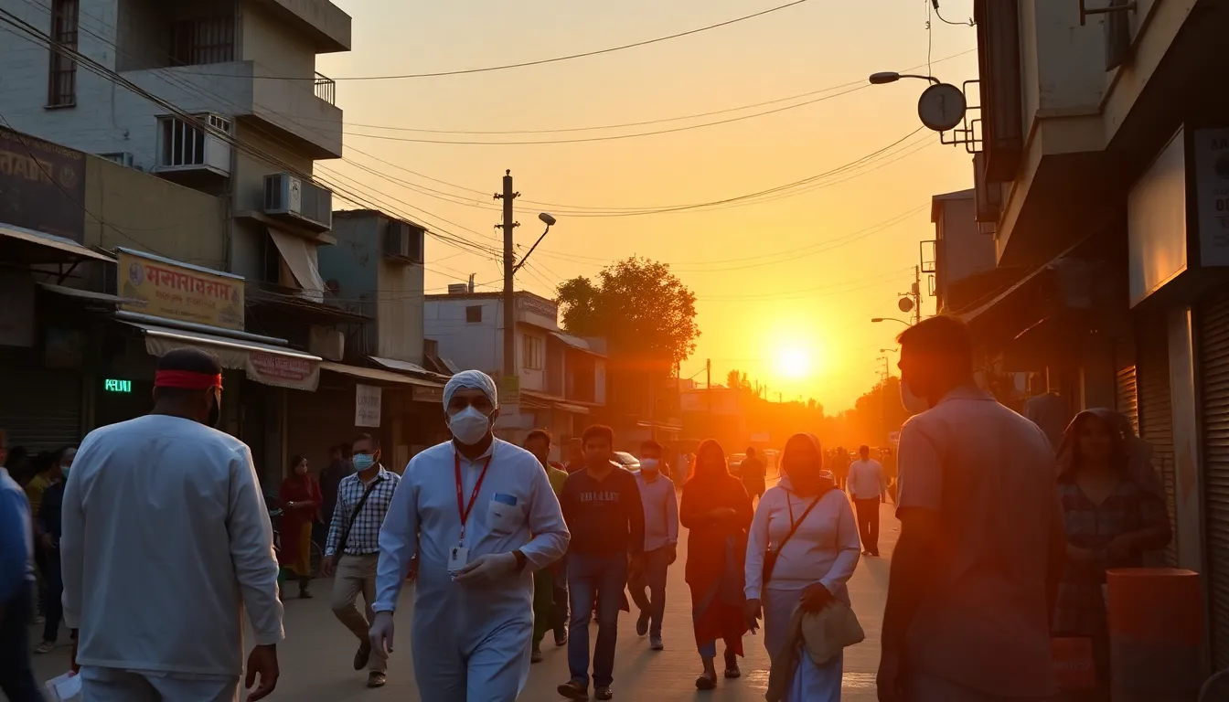 Rising COVID-19 Cases in Gujarat: Ahmedabad, Jamnagar, Surat, and Rajkot Report New Infections