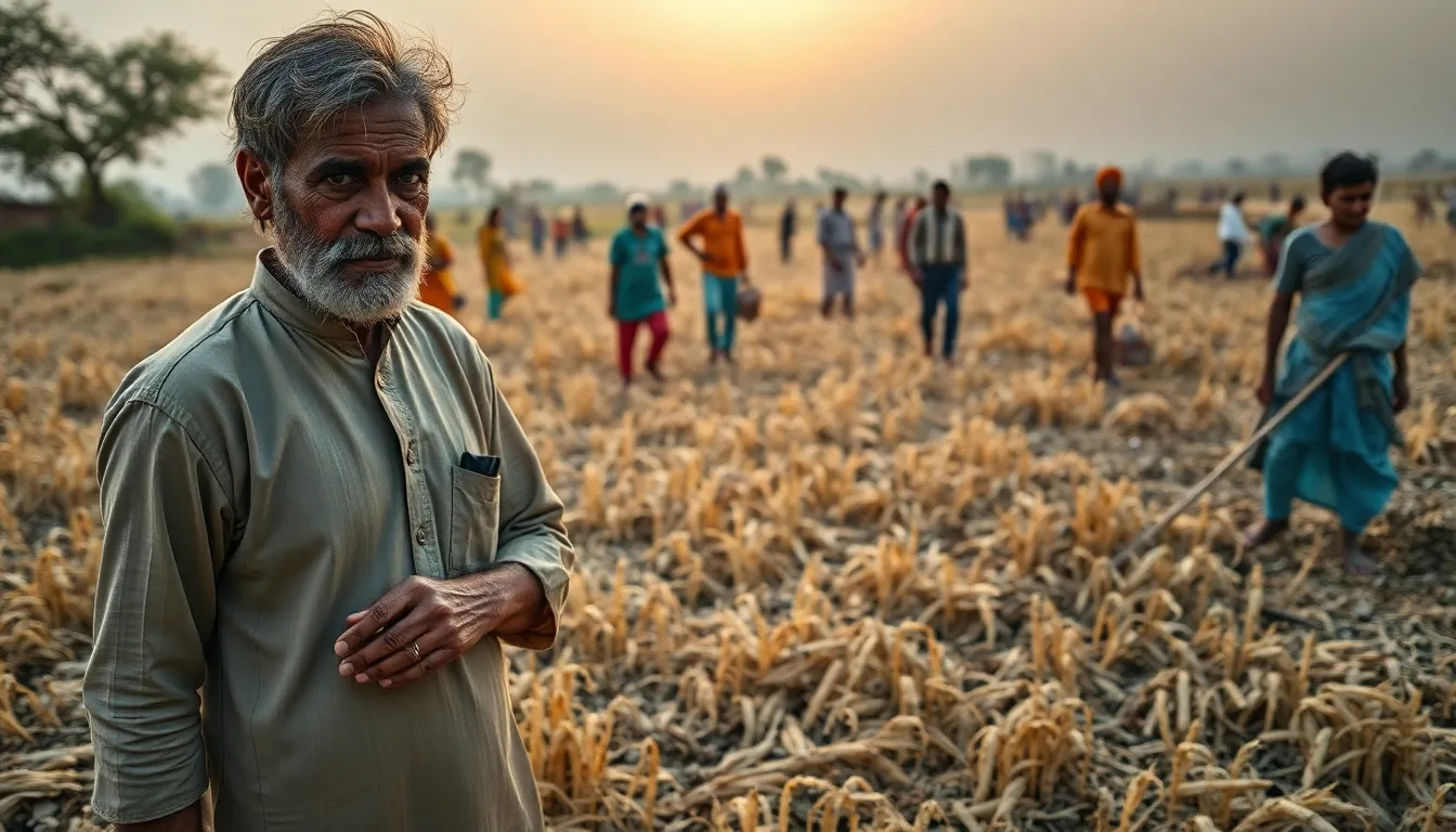 Scorching Heat Continues in Banaskantha District