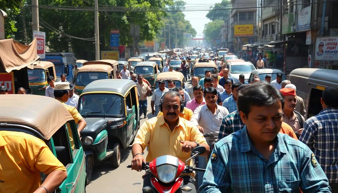 Traffic Woes in Patan's Railway Garnala Area