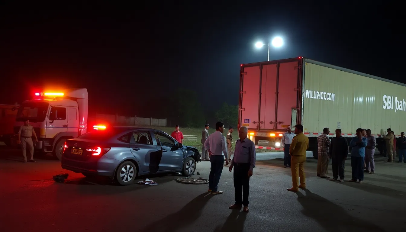 Tragic Collision on Bhildi Highway Claims Two Lives