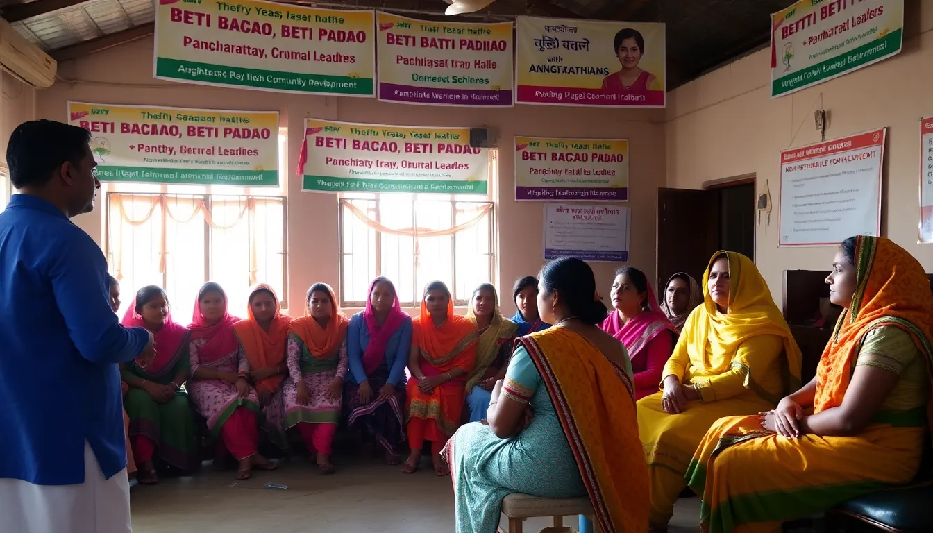 Training for Panchayat Leaders' Daughters in Sanand