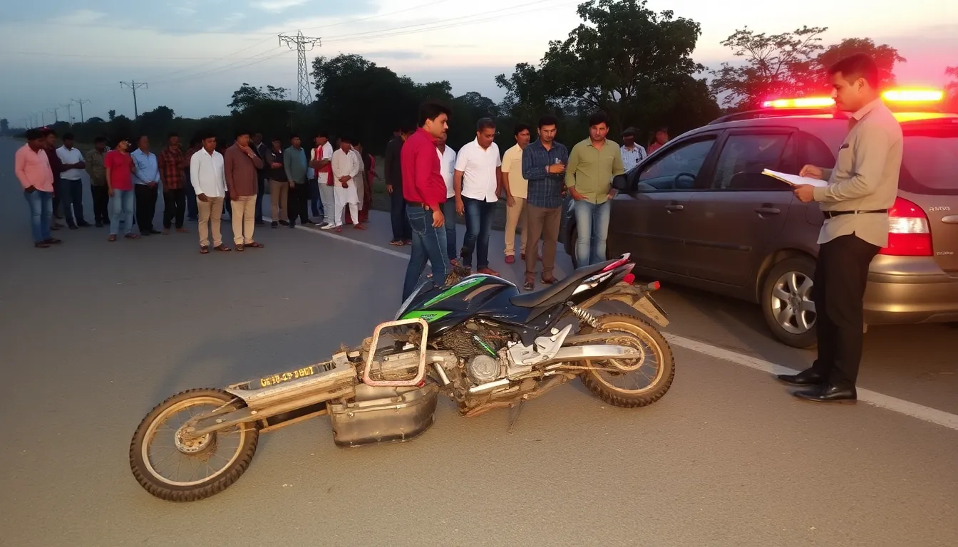 Two Injured in Accident Near Umbri