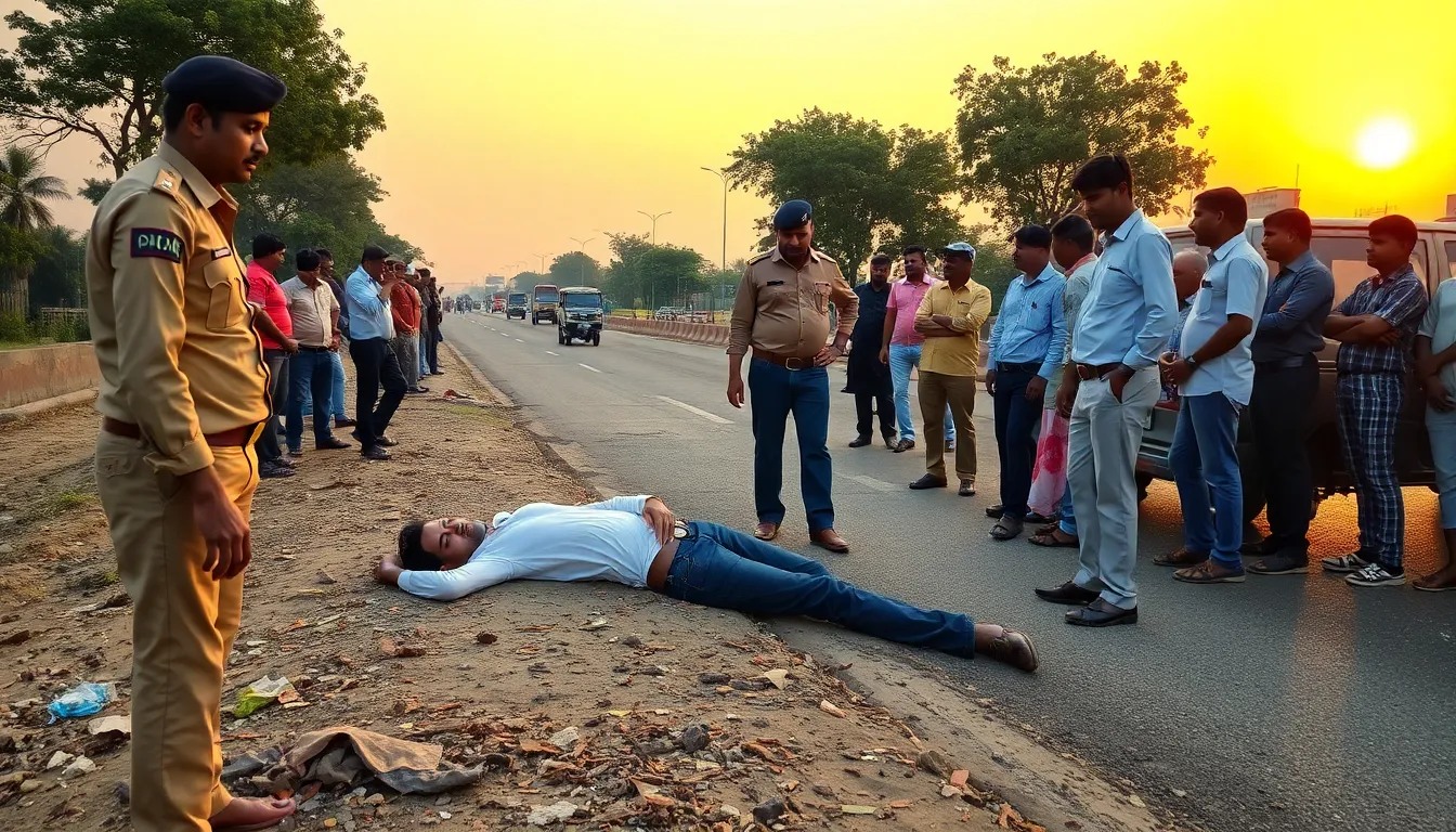 Unidentified Body Found on Disa-Dhanera Highway