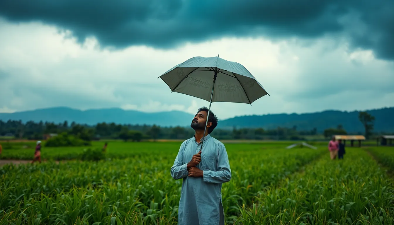 Unseasonal Rain Forecast for Gujarat Over the Next Four Days