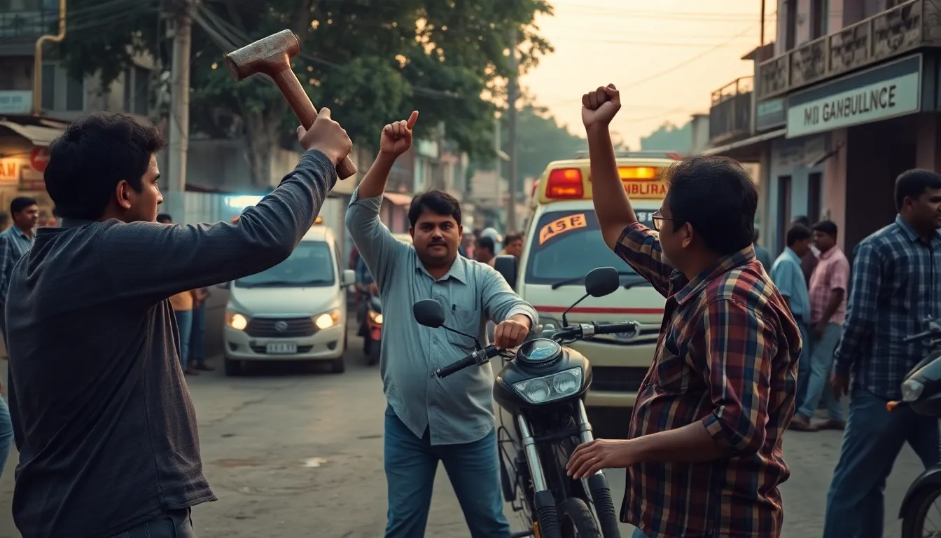 Violent Attack Over Bike Registration in Tharad