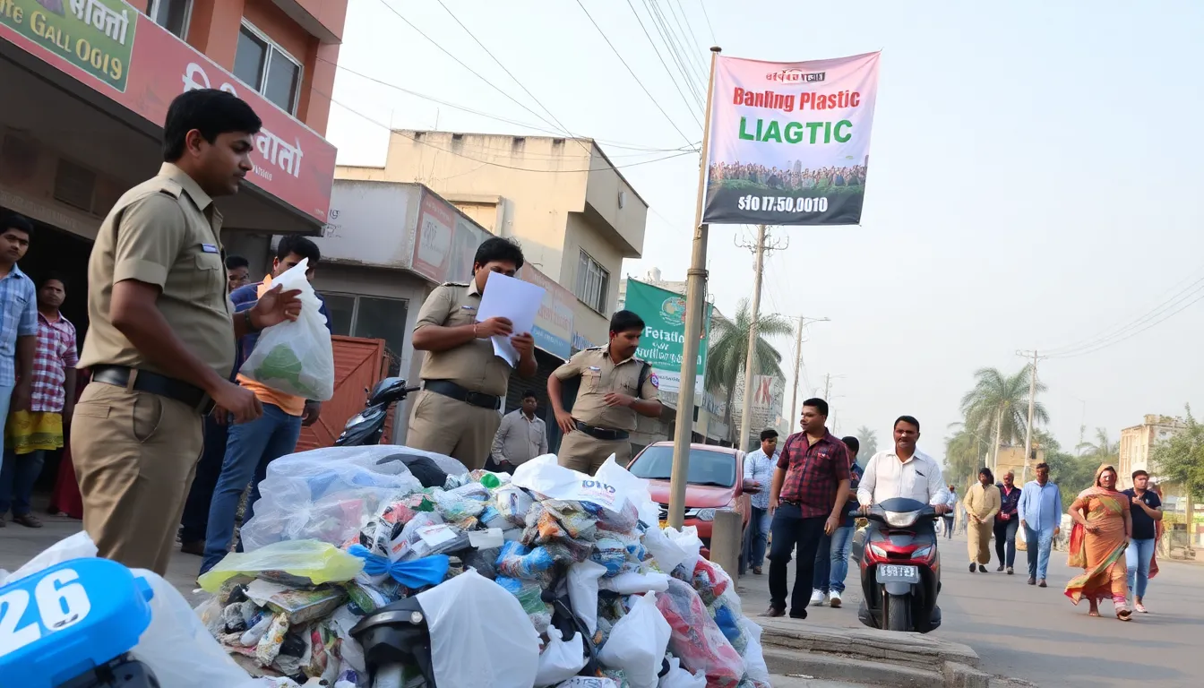 Viramgam's Sanitation Team Cracks Down on Plastic Waste