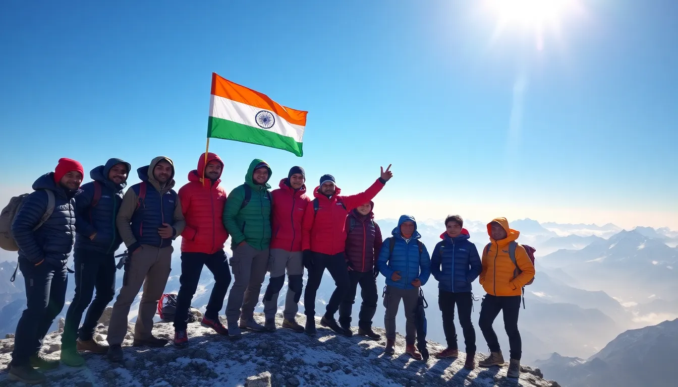 Young Climbers Promote Anti-Drug Message from Himalayan Heights